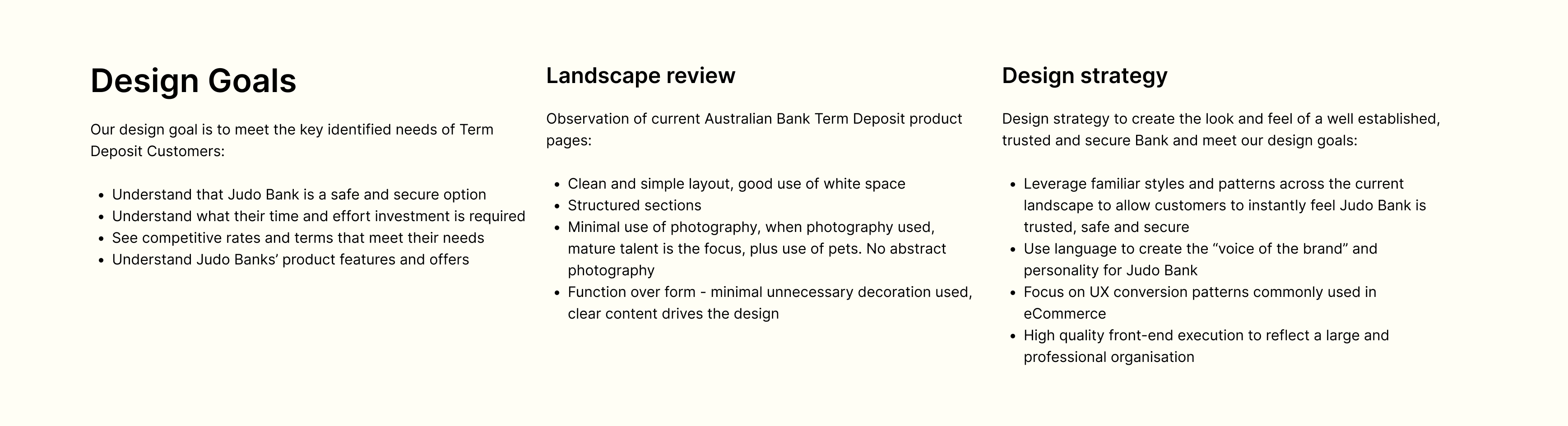 Design Brief